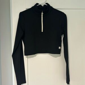 Vuori Half zip Crop